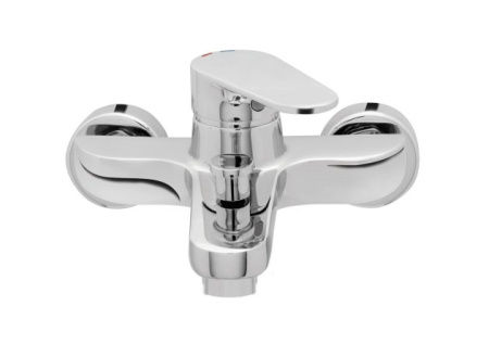 Смеситель для ванны HERZ INFINITY i30 с лейкой, цвет хром - КонтурТерм