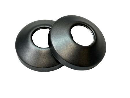 Розета декоративная Маргроид 3/4" (20 мм), круглая, графит - КонтурТерм
