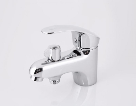 Смеситель для раковины FRAP H21 с гигиеническим душем, хром - КонтурТерм