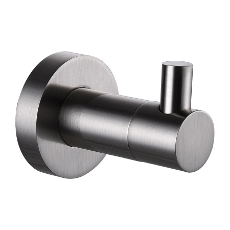 Крючок для полотенец, одинарный OMNIRES, цвет никель - КонтурТерм