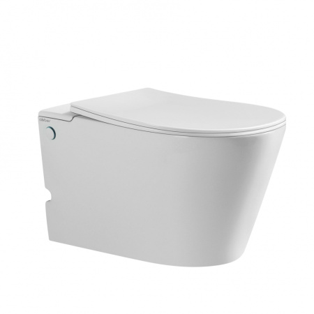 Унитаз приставной импульсный ABBER Bequem AC1115P, с сиденьем Soft Close - КонтурТерм