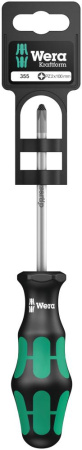 Отвёртка Wera крестовая PZ2x100мм - КонтурТерм