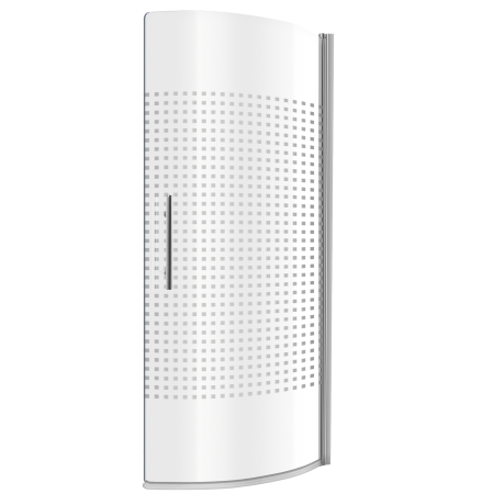 Ширма для ванны стеклянная KERRA AFRODITA, правая - КонтурТерм