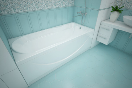 Ванна акриловая 170х75 см Vista, без ног - КонтурТерм