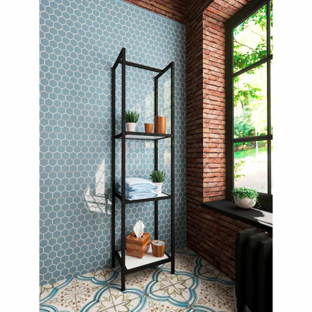 Стеллаж кованный Comfort Loft 160х40 см - КонтурТерм