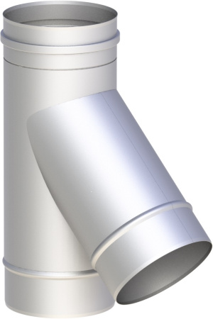 Тройник дымоходный Jeremias 45-60˚ 130/0.6 EW-FU16 - КонтурТерм