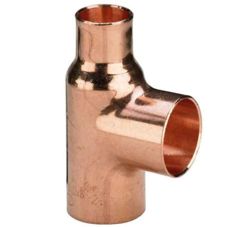 Тройник медь редукционный д 54 х 35 х 54 Effebi - КонтурТерм
