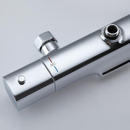 Система душевая со смесителем для ванны, термостатическая Gappo G95-7, хром - КонтурТерм