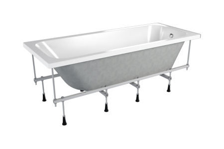 Ванна акриловая 150х70 см Strict, без ног - КонтурТерм