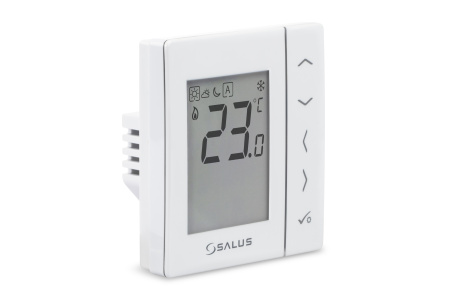 Терморегулятор комнатный Salus VS35W суточный, проводной, белый - КонтурТерм