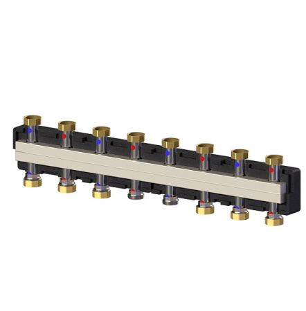 Разделитель Thermex EasySet MN25-07 DN25, на семь контуров (нержавеющая сталь) - КонтурТерм