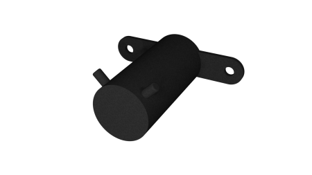 Крючок для полотенец двойной INSTAL-PROJEKT PRIMAVERA HH-54 C75 черный - КонтурТерм