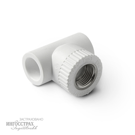 Тройник с резьбой полипропиленовый Berke д 25 х 1/2" РВ - КонтурТерм