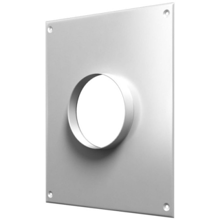 Площадка торцевая, металлическая 250х180 д140 ERA - КонтурТерм