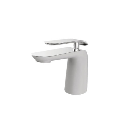 Смеситель для раковины CREAVIT Bloom, хром/белый - КонтурТерм