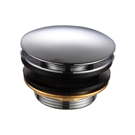 Выпуск для ванны FRAP автомат, хром - КонтурТерм