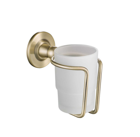 Держатель зубных щеток Timo Nelson Antic, бронза, латунь/стекло - КонтурТерм
