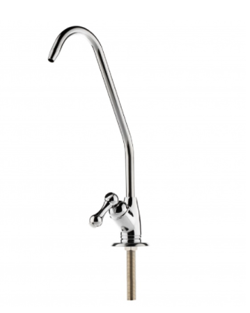 Кран для питьевой воды хром одинарный 1/4" Гейзер исполнение 3 - КонтурТерм