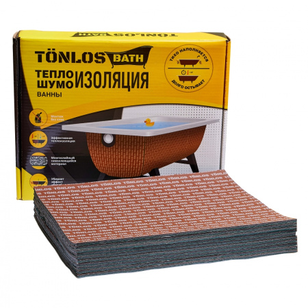 Комплект теплошумоизоляции для ванны TONLOS BATH - КонтурТерм