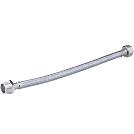 Шланг в металлической оплетке FRAP 1/2" 100см РВ х РН - КонтурТерм