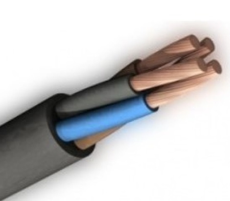 Кабель водонепр. 4х1,5мм КГтп-ХЛ (продажа кратно 5м/п) - КонтурТерм