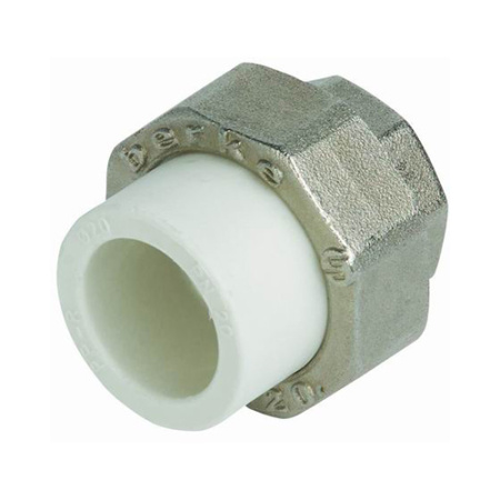 Соединение разборное полипропиленовое Berke д 25 х 1" РВ - КонтурТерм