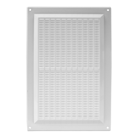 Решетка вентиляционная пластиковая Europlast 250x170 (белая) - КонтурТерм