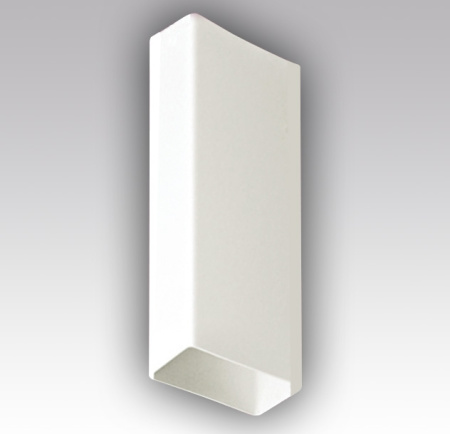 Воздуховод прямоугольный пластиковый 110х55-0,5 ERA - КонтурТерм