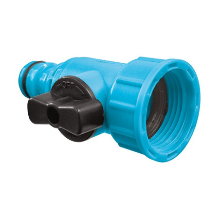 Адаптер для шлангов 3/4" РВ с клапаном BASIC Cell-fast