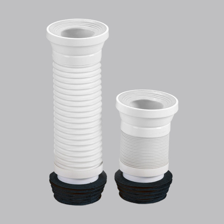 Слив для унитаза Metline, гофрированный, 110 мм (600 мм) - КонтурТерм