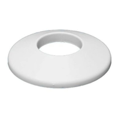 Розета декоративная Маргроид 3/4", круглая, цвет белый - КонтурТерм