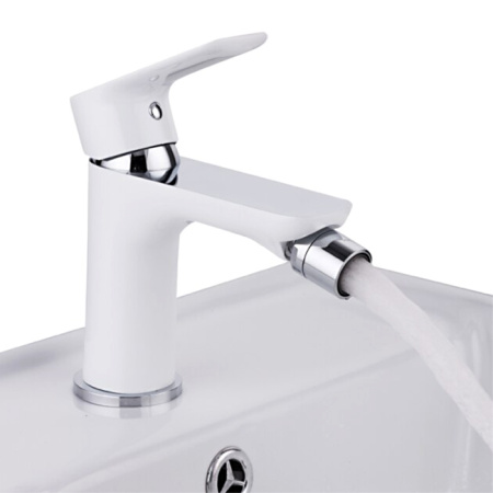 Смеситель для биде Gappo Noar, белый/хром - КонтурТерм