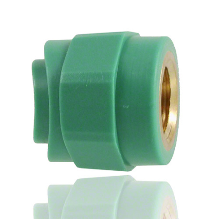 Седло вварное полипропиленовое с резьбой BANNINGER д 63-125 х 1/2" РВ PP-RCT - КонтурТерм