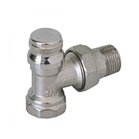 Кран обратки KALDE угловой 1/2" под шестигранник  - КонтурТерм