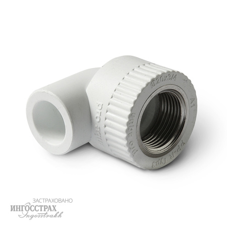 Колено полипропиленовое Berke д 20 х 3/4 РВ - КонтурТерм