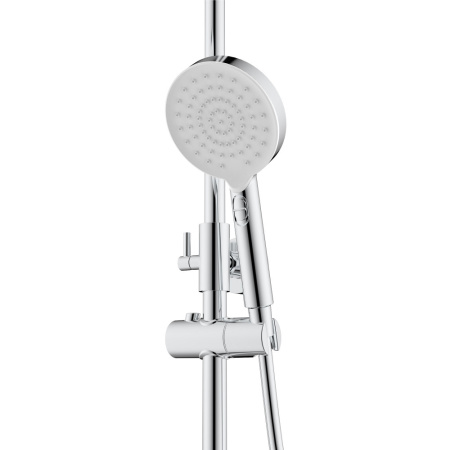 Система душевая с изливом BERGES MORANS термостатическая, цвет хром - КонтурТерм