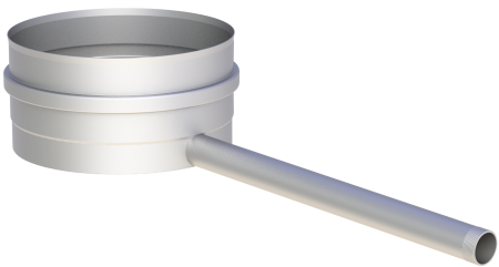 Сборник конденсата дымоходный Jeremias д 150/0.6 TN01150 - КонтурТерм
