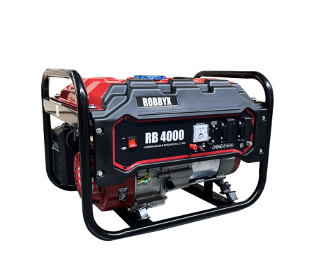 Генератор бензиновый 3 кВт, RB4000, Robbyx - КонтурТерм