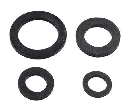 Прокладка резиновая 1/2" (18/10/3) плоская, Remer - КонтурТерм