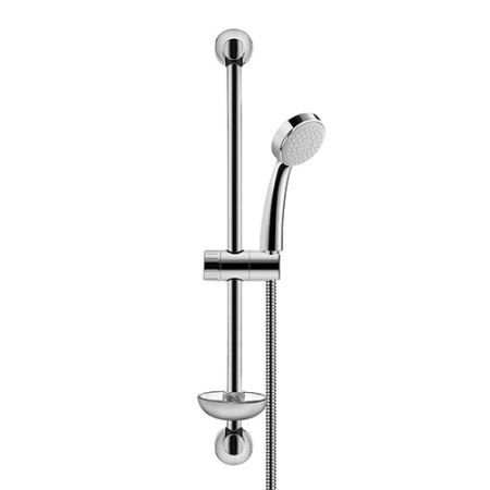 Смеситель для ванны  HERZ INFINITY i30с лейкой и стойкой, цвет хром - КонтурТерм