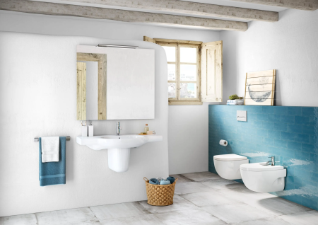 Биде подвесное ROCA MERIDIAN-N A357248000, белый - КонтурТерм