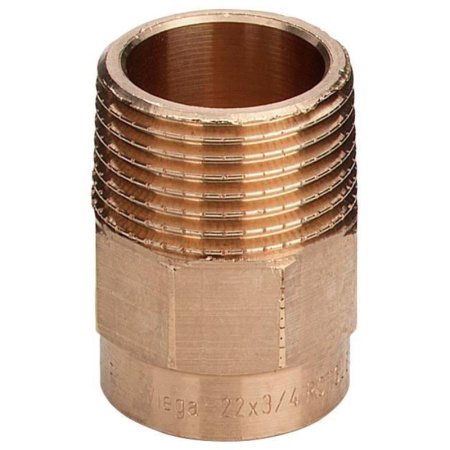 Ниппель бронза переходной  Ø18 х 1/2" PH Effebi - КонтурТерм