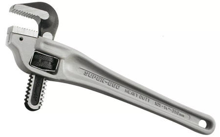 Ключ трубный 2", 90гр, алюминевый, Стилсон, OFFSET ALUDUR. Super Ego - КонтурТерм