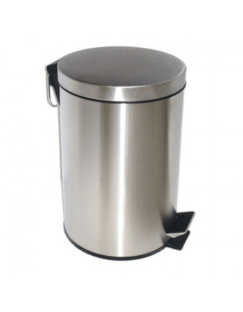 Ведро для мусора Frap 3 л, нержавеющая сталь - КонтурТерм