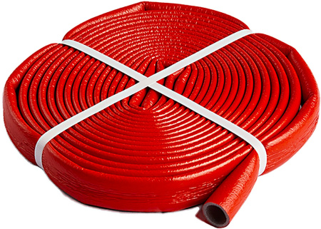 Изоляция с защитным слоем 18/4 красная (БУХТА 10м) - КонтурТерм