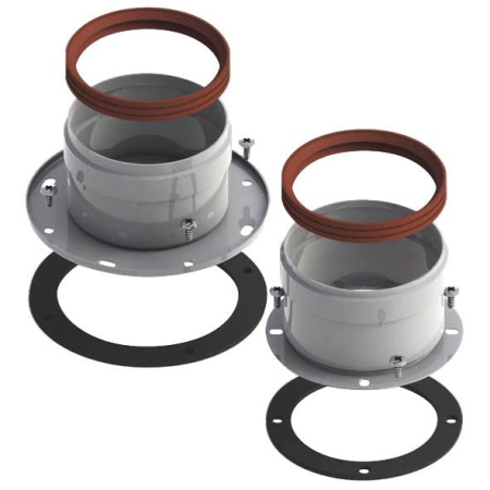 Патрубки подключения раздельной схемы Royal Thermo 80/80 мм  - КонтурТерм